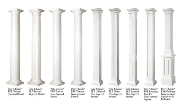 Poly-Classic FRP Columns - Non-Tapered Round - Image 2